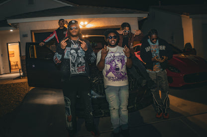 "Athleek filmed this" signature box tee