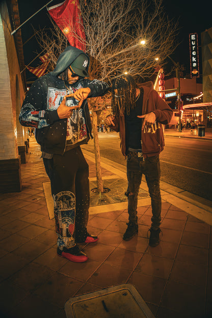 "Athleek filmed this" signature box tee