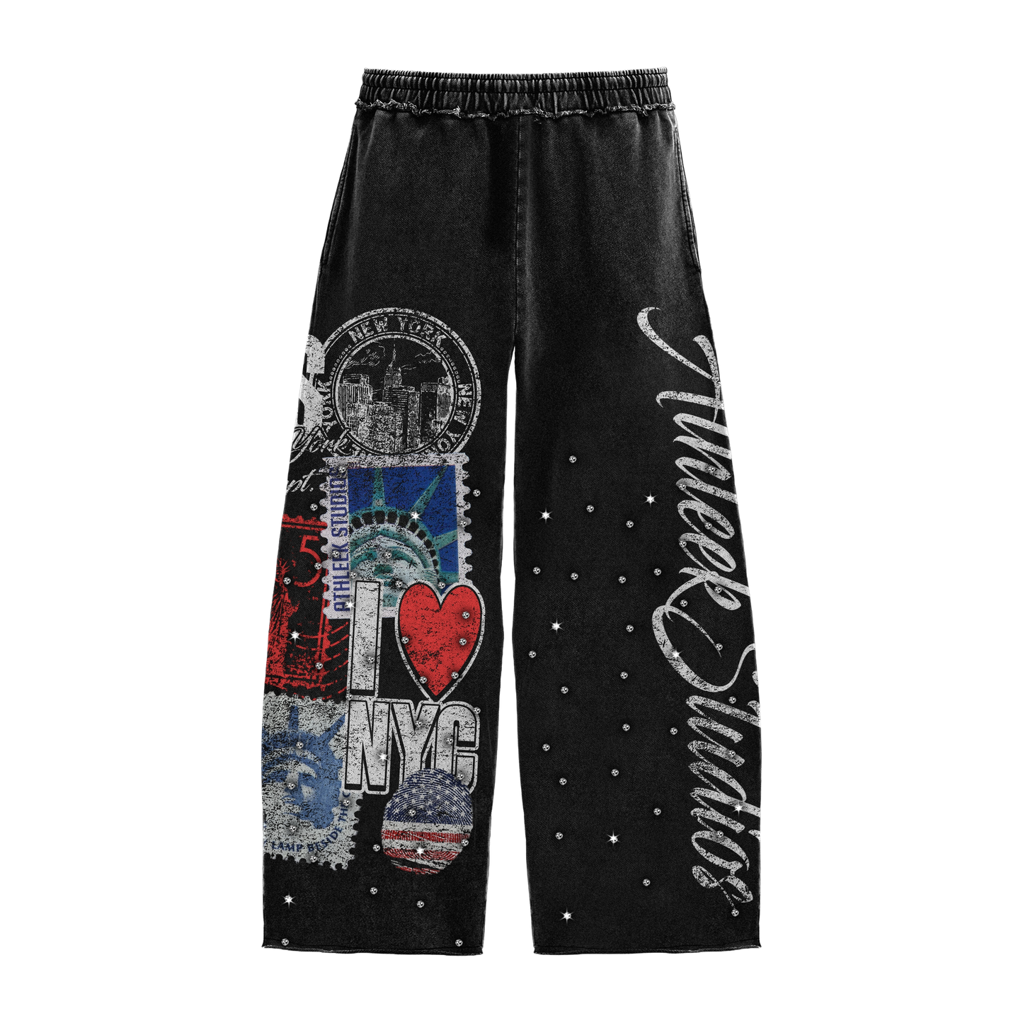 Cameron Amir City Of Dreams Rhinestone Sweatsuit