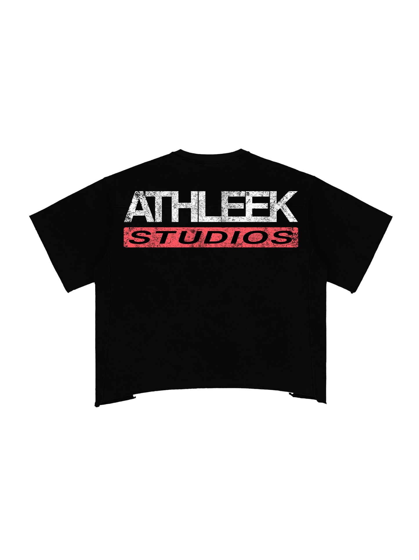 "Athleek filmed this" signature box tee